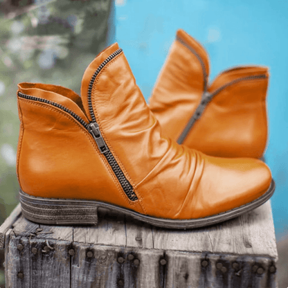 Botas Martina | Botines con cremallera para mujer