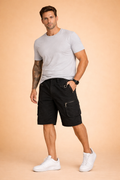 Szorty Cargo Męskie Slim Fit