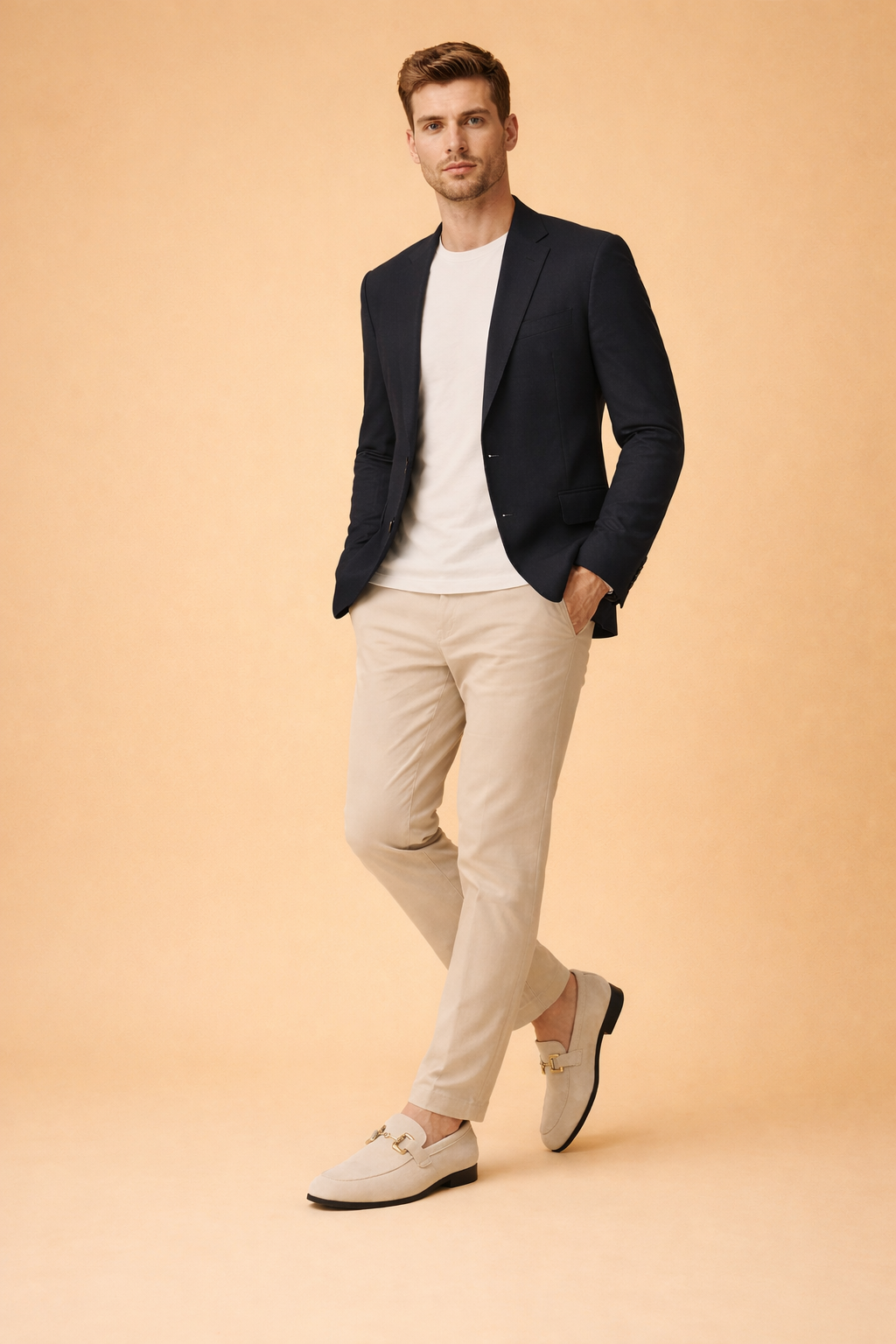 Męskie Mokasyny Eleganckie Buty