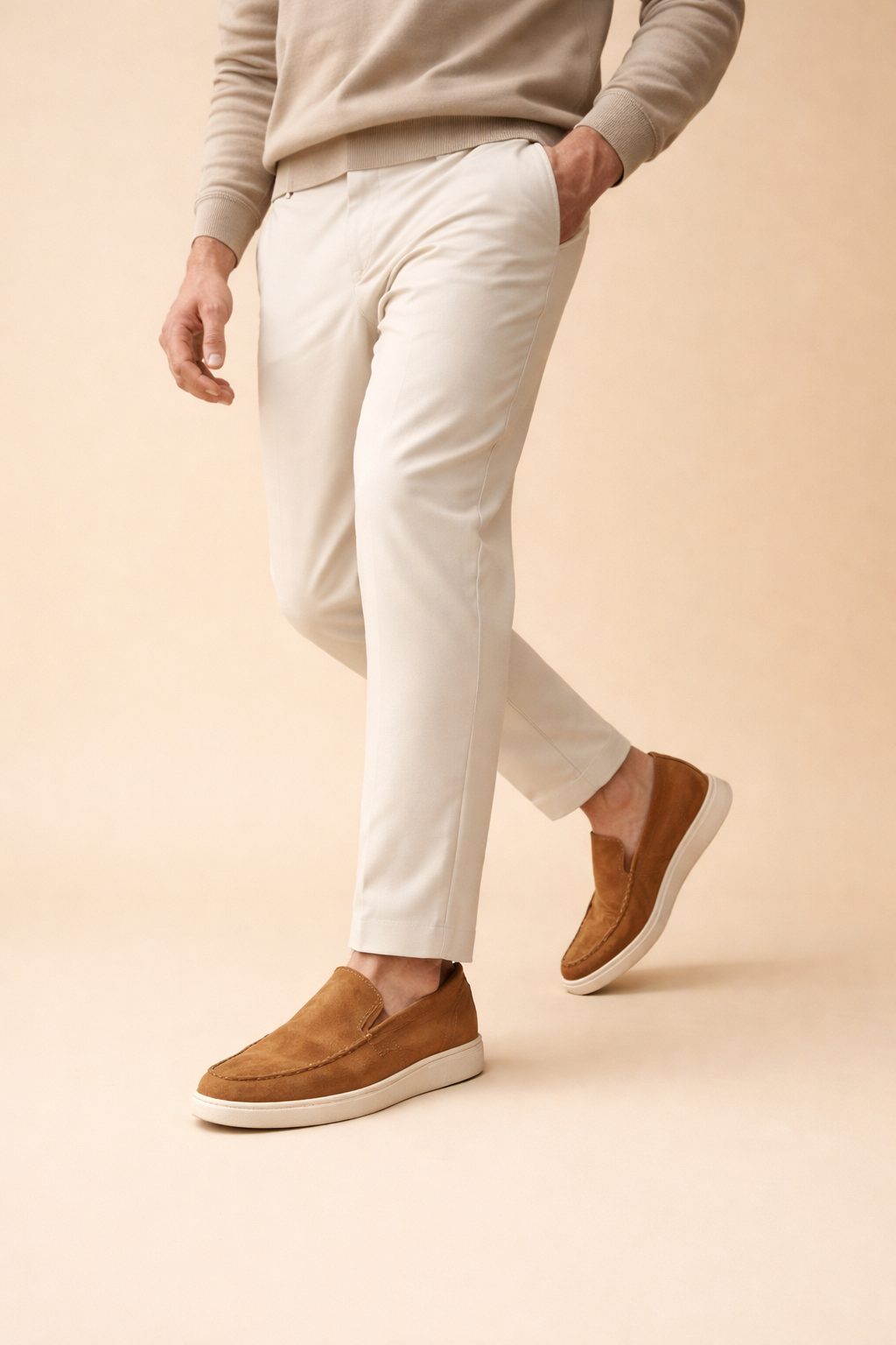 Męskie Mokasyny Slip On