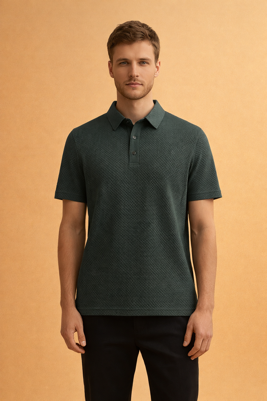 Męska Koszulka Polo Slim Casual