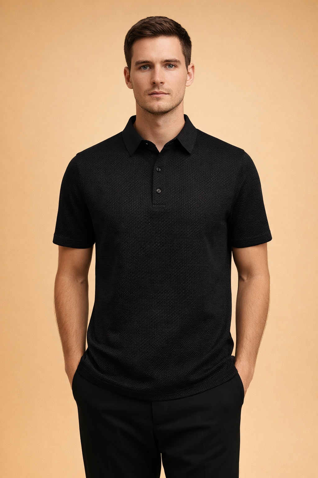 Męska Koszulka Polo Slim Casual