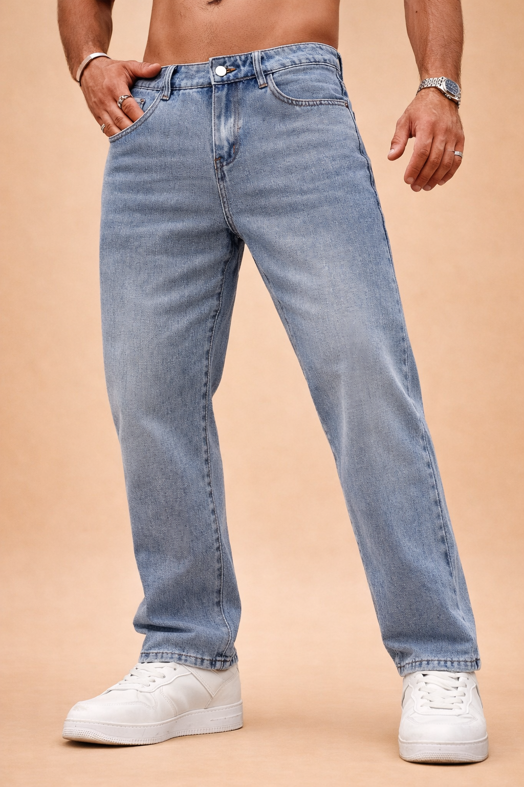 Jeansy Męskie Slim Fit