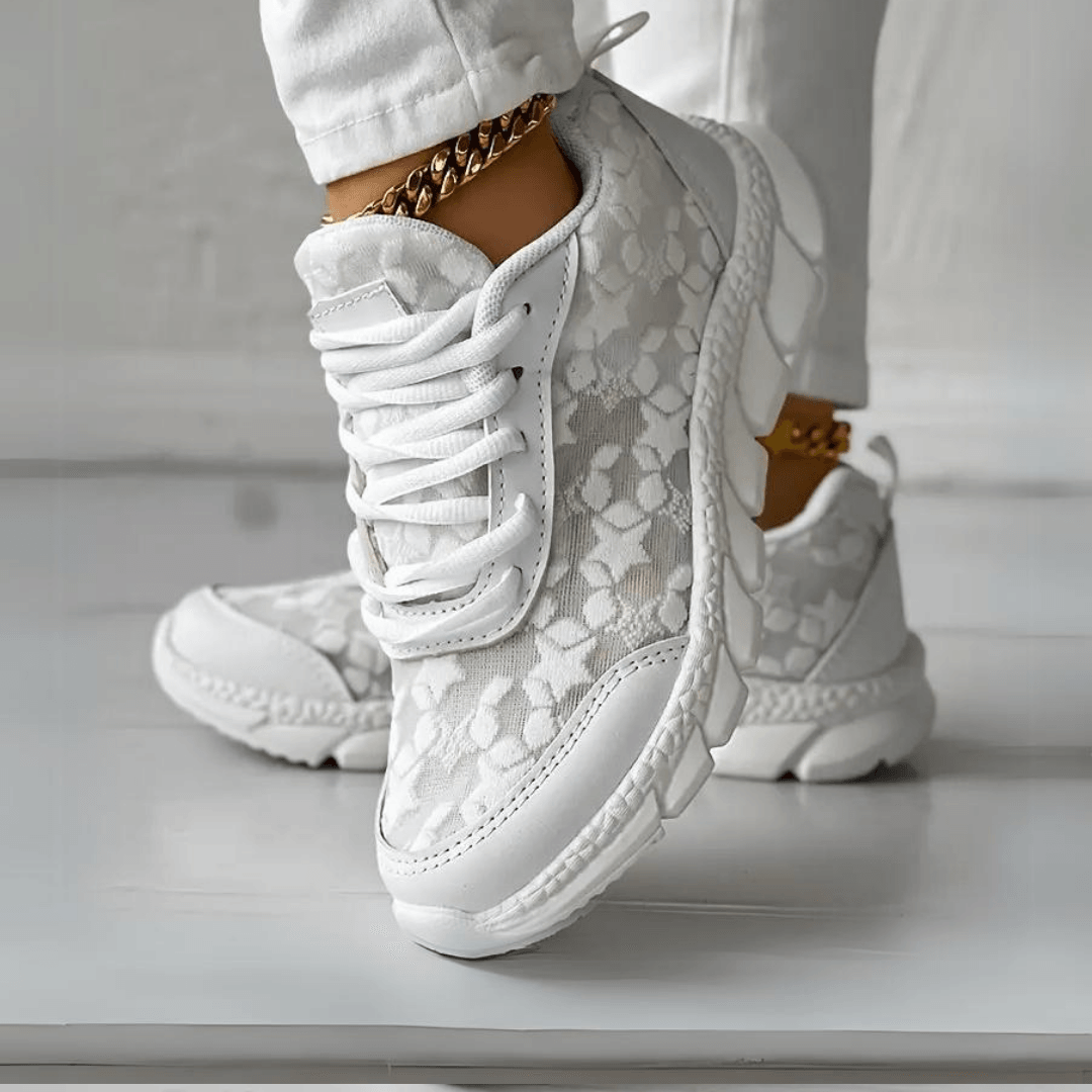 Meshyl Sneakers | Zapatillas de moda con cordones y malla transpirable