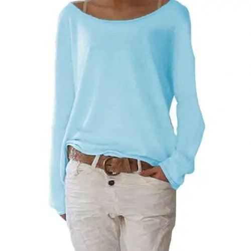 Millie Sweater | Cálido jersey de lana con cuello redondo de forro polar