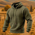 Męska Bluza Hoodie Wsuwana Kaptur Sznurek Luźny Krój