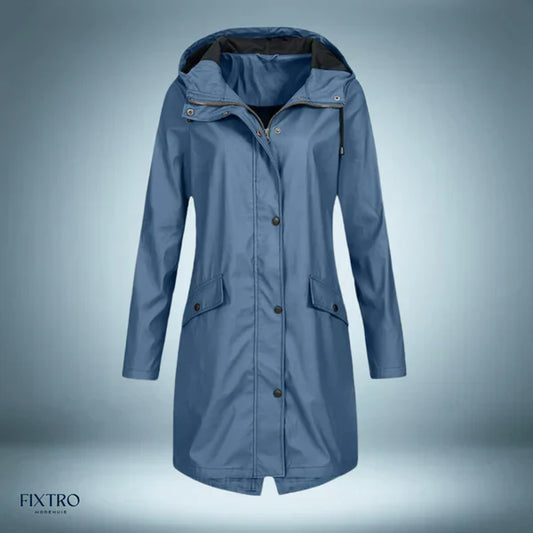 Aquaseh | parka de lluvia en azul