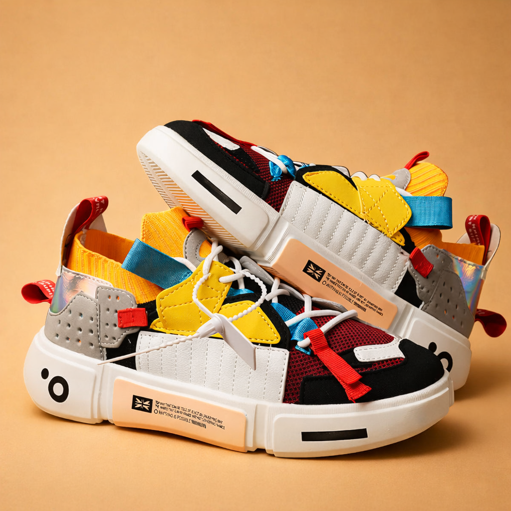 Męskie Sneakersy Na Grubej Podeszwie