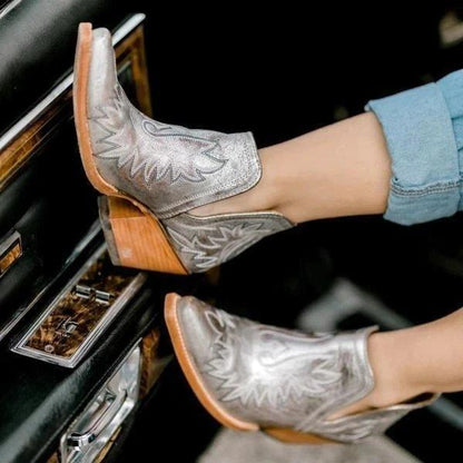 Naoko Boots | Botines Vaqueros con Tacón