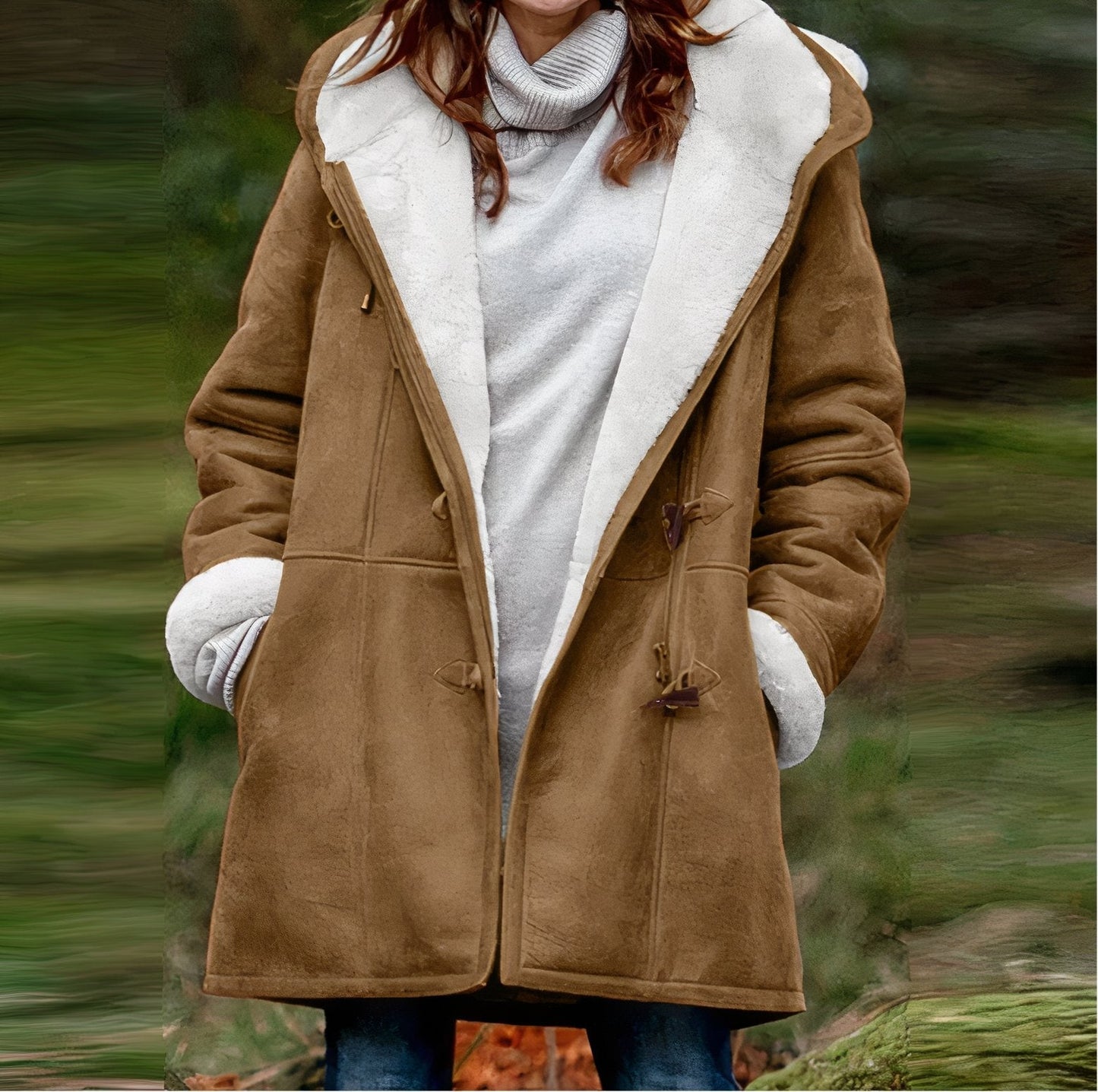 Eefje | Elegante capa de terciopelo