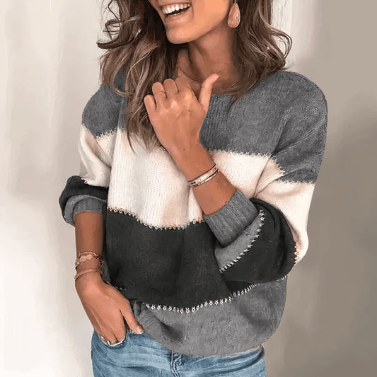 Jersey Neriza | Jersey de rayas holgado para mujer