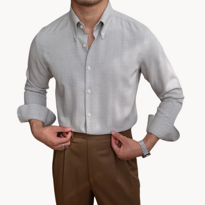 Xavier | Elegante Camisa Clásica Abotonada