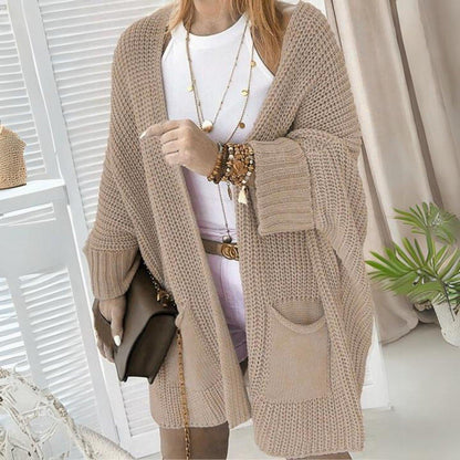 Nita Cardigan | Chaqueta de punto oversize con bolsillos delanteros