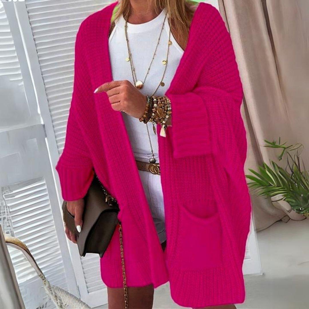Nita Cardigan | Chaqueta de punto oversize con bolsillos delanteros