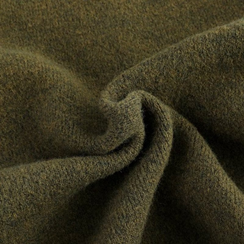Męski Rozpinany Sweter Kardigan Oversize Okrągły Dekolt