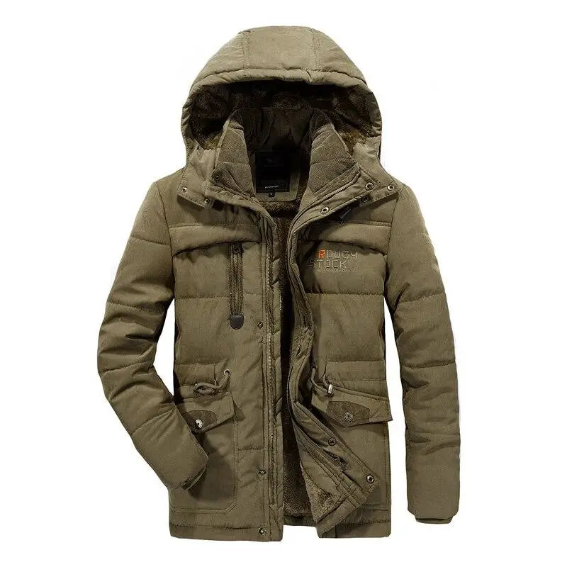 Chaqueta de invierno con capucha para hombre Estilo: elegancia y calidez