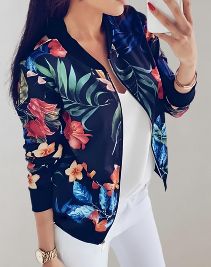 Céline - Cazadora bomber floral