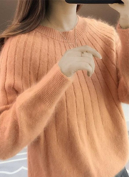 Suave jersey de punto para señora