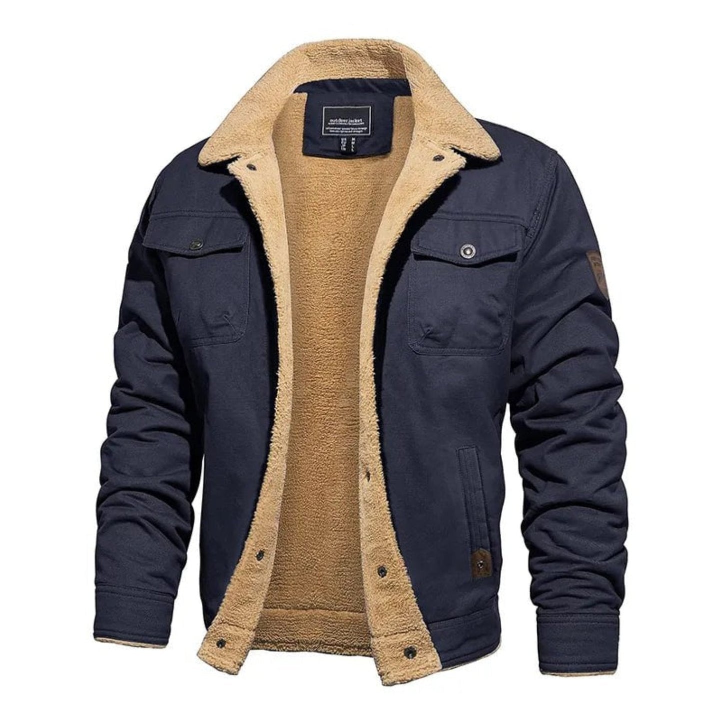 Kenneth - Chaqueta - Clásico - Hecho para la comodidad - Ideal para el otoño / invierno para los hombres
