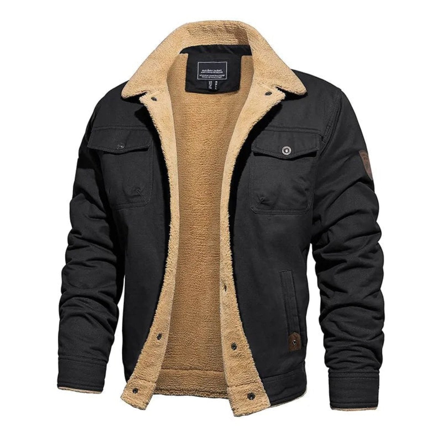 Kenneth - Chaqueta - Clásico - Hecho para la comodidad - Ideal para el otoño / invierno para los hombres