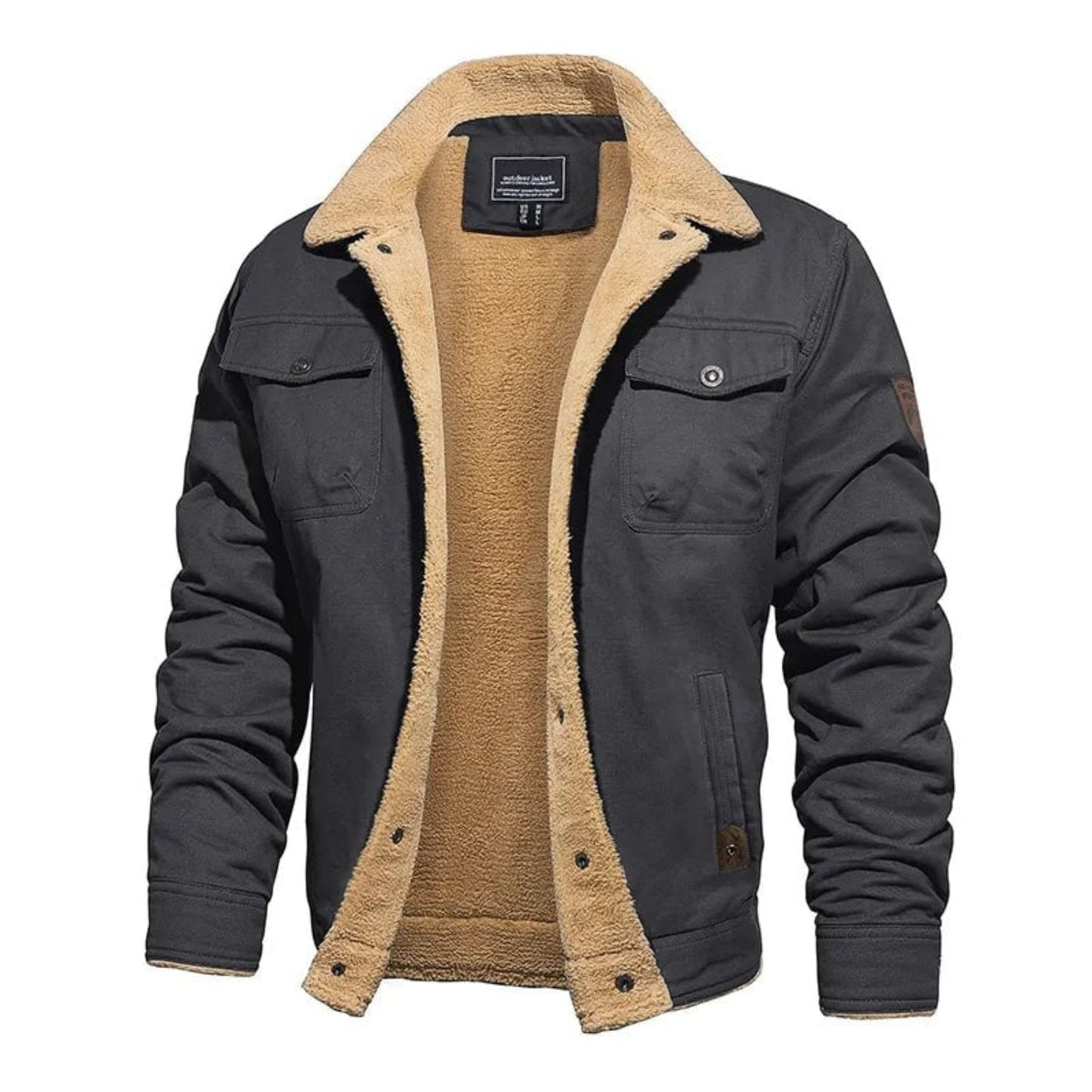 Kenneth - Chaqueta - Clásico - Hecho para la comodidad - Ideal para el otoño / invierno para los hombres