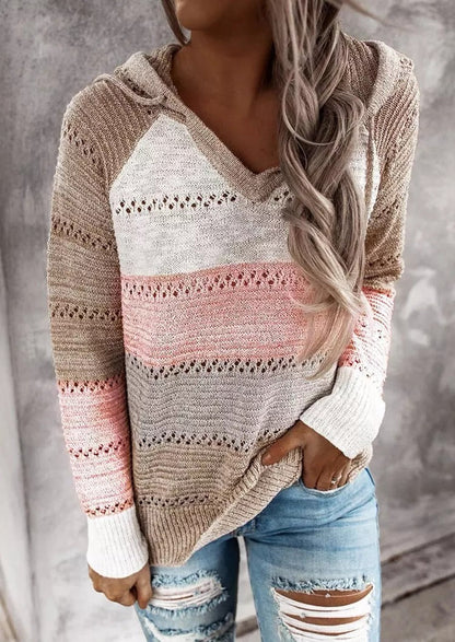 Thessa Sweater | Jersey casual con capucha
