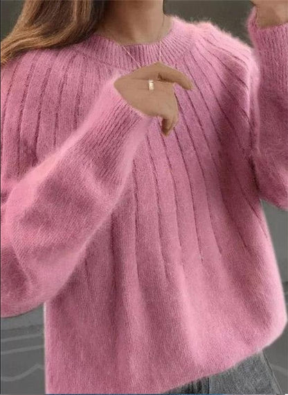 Suave jersey de punto para señora