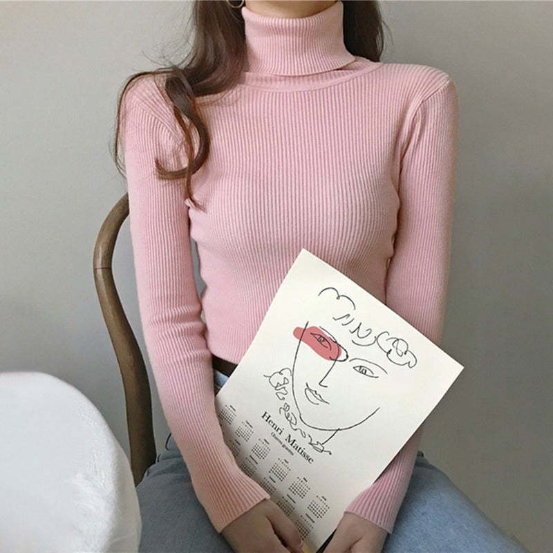 Jersey de cuello alto: moderno y cómodo