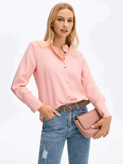 Blusa Weronika | Blusa nudo manga larga