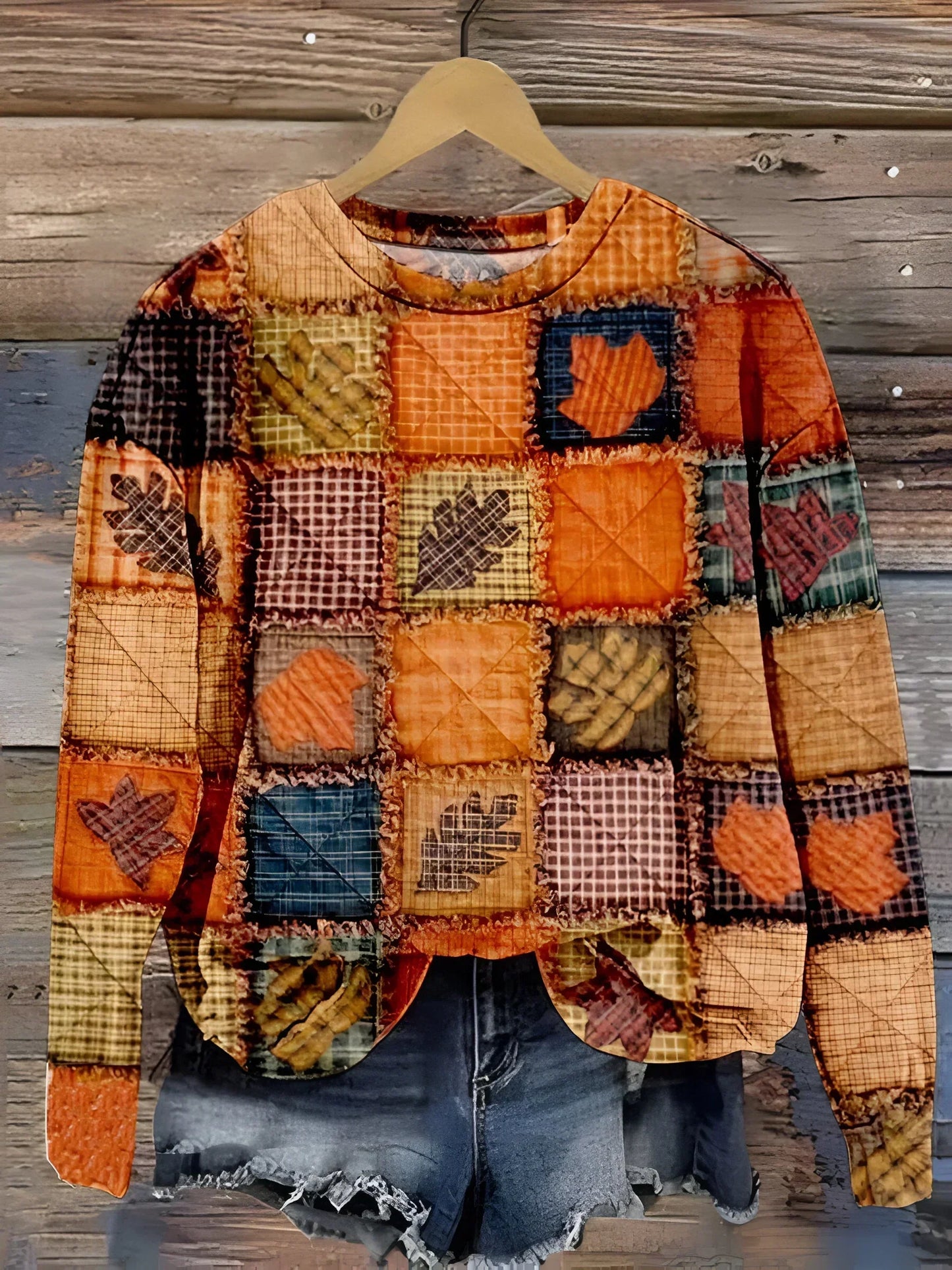 Rylis™ | Jersey suave de patchwork