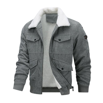 Dynora™ | Chaqueta casual multibolsillos con cremallera para hombre