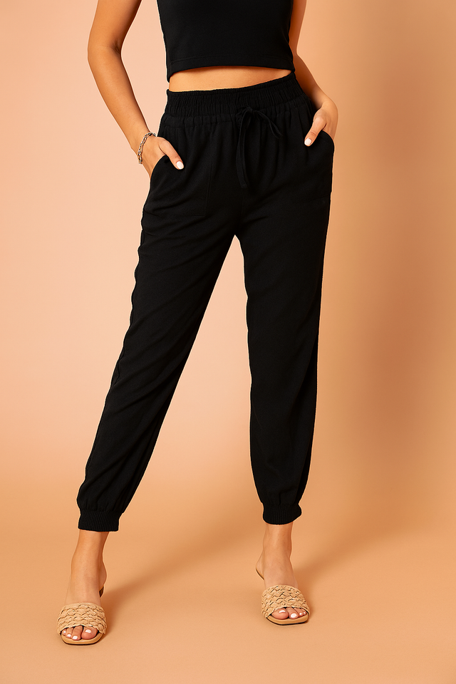 Damskie Joggery Krój Casual