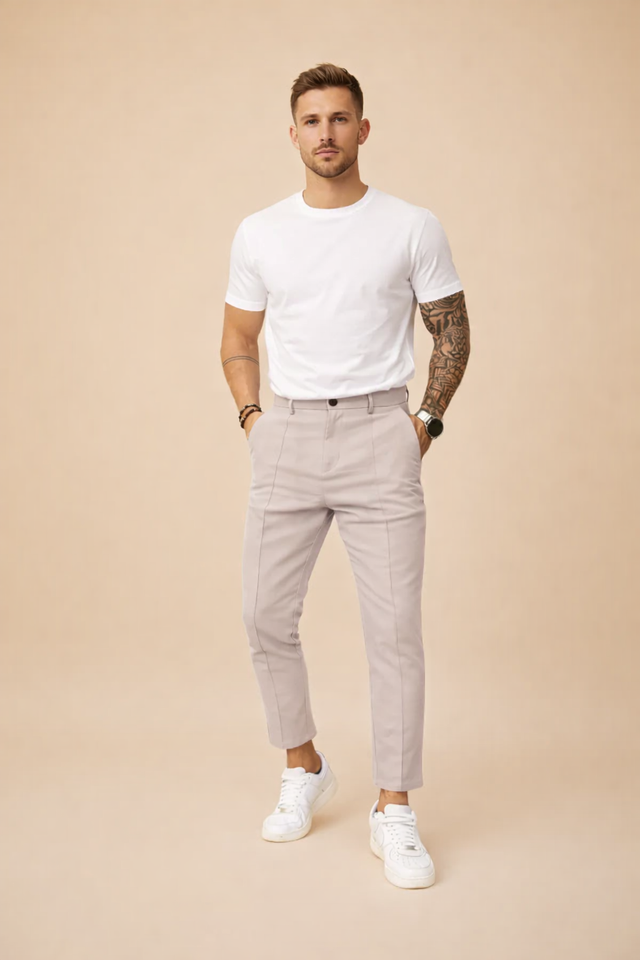 Męskie Spodnie Slim Fit