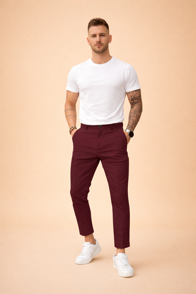 Męskie Spodnie Slim Fit