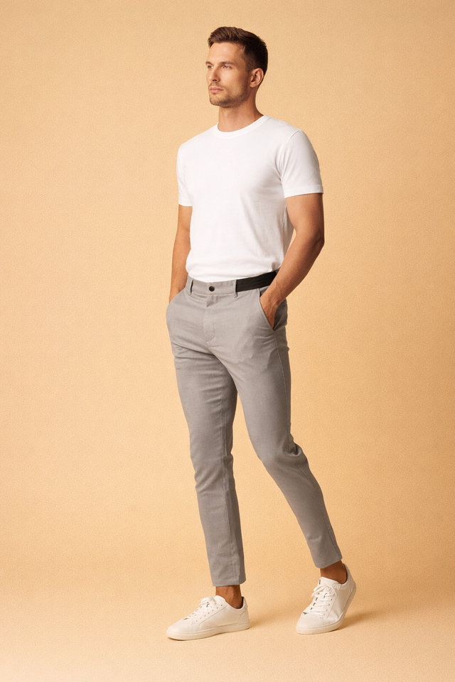 Męskie Spodnie Chino Slim