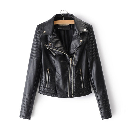 Heidi | Cazadora biker de piel para mujer: Edición 2024