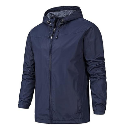 Chaqueta softshell ligera y casual con capucha para hombre | Ideal para otoño/invierno