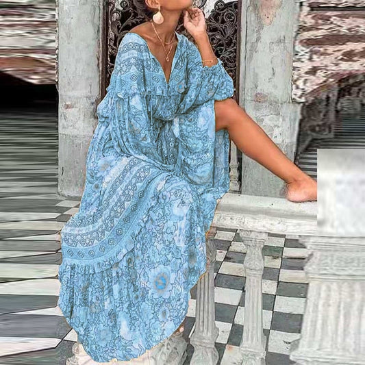 "Mirabella" Elegante maxi vestido