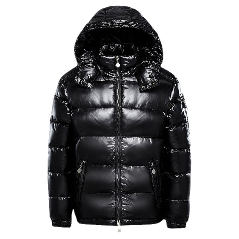 Moderno chubasquero con cremallera y botones para mujer ideal para otoño/invierno