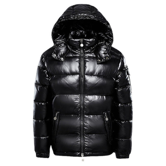 Moderno chubasquero con cremallera y botones para mujer ideal para otoño/invierno