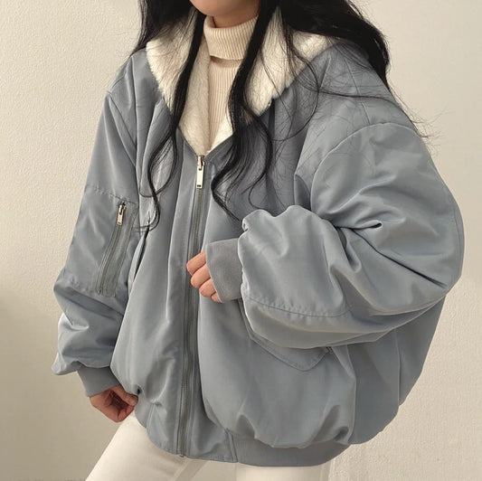 Chaqueta reversible para mujer