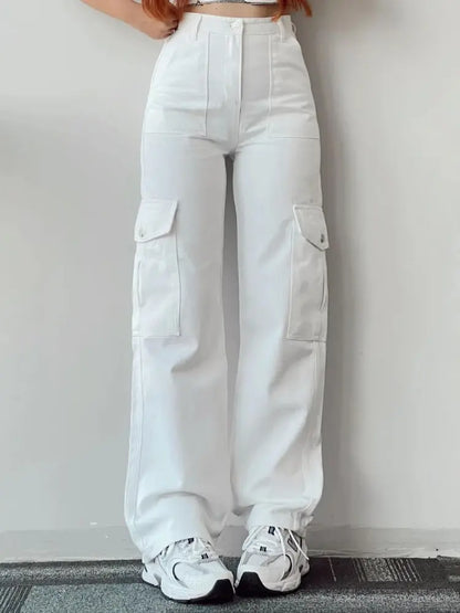 Sissy - Pantalones cargo ajustados para mujer