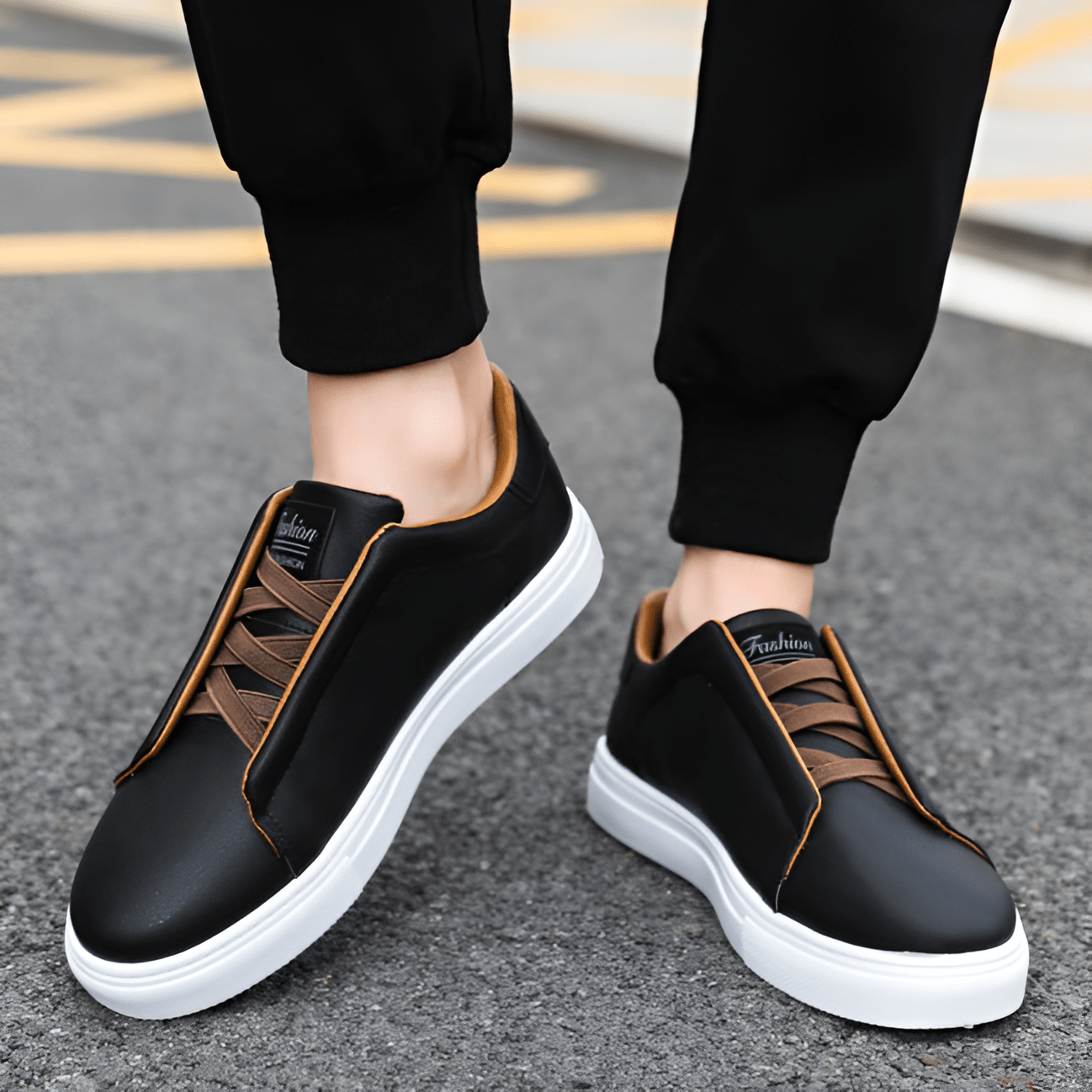 Męskie Sneakersy Niskie
