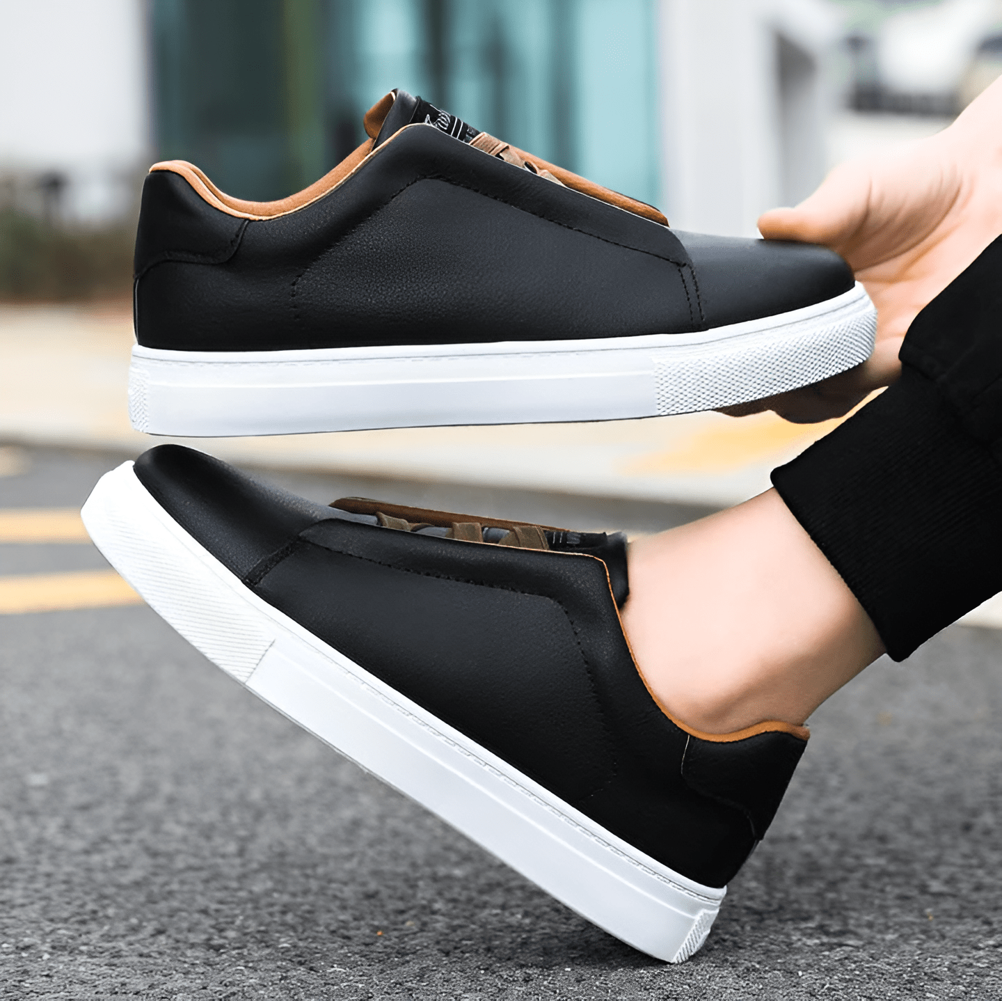 Męskie Sneakersy Niskie