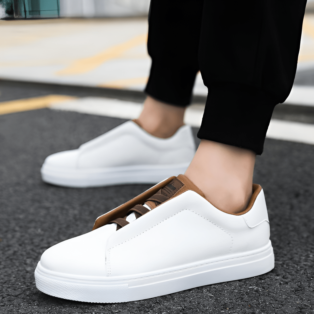 Męskie Sneakersy Niskie