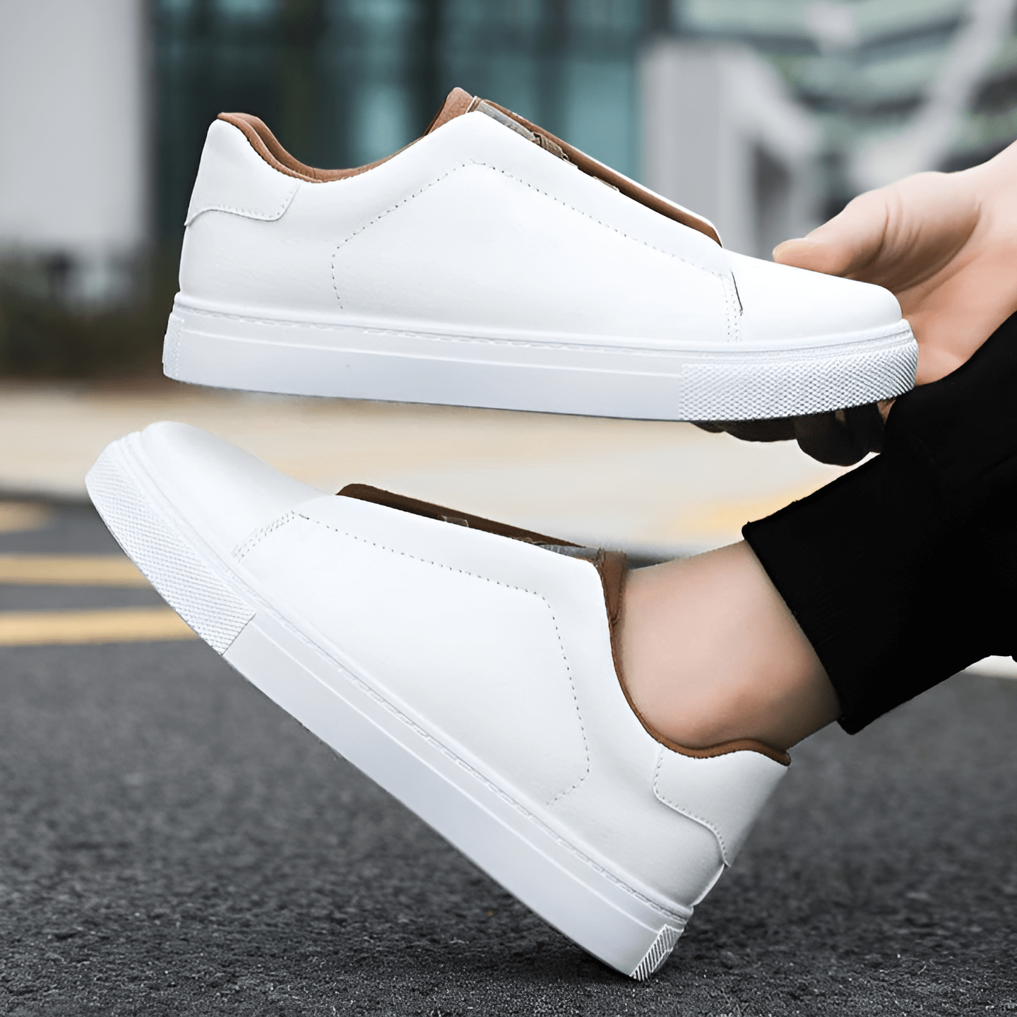 Męskie Sneakersy Niskie
