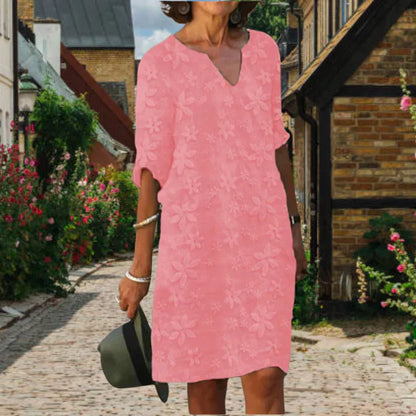 Elegante maxi vestido de verano para mujer