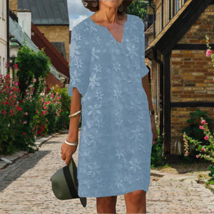 Elegante maxi vestido de verano para mujer