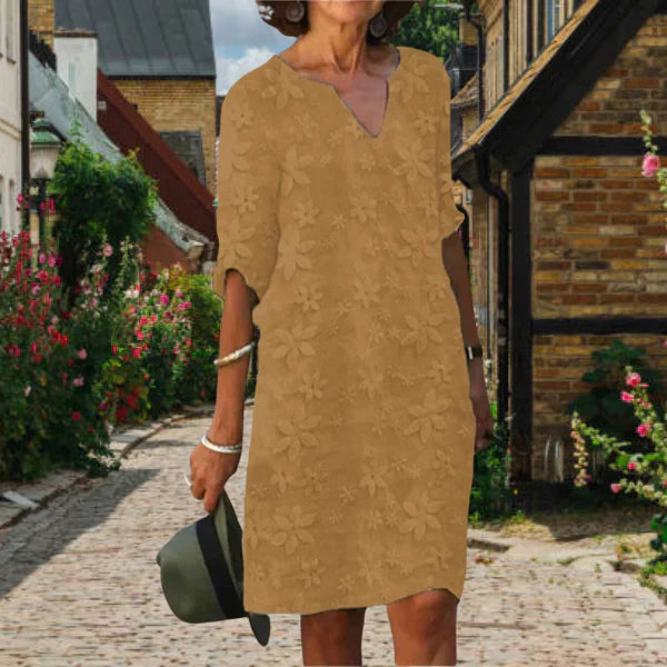 Elegante maxi vestido de verano para mujer