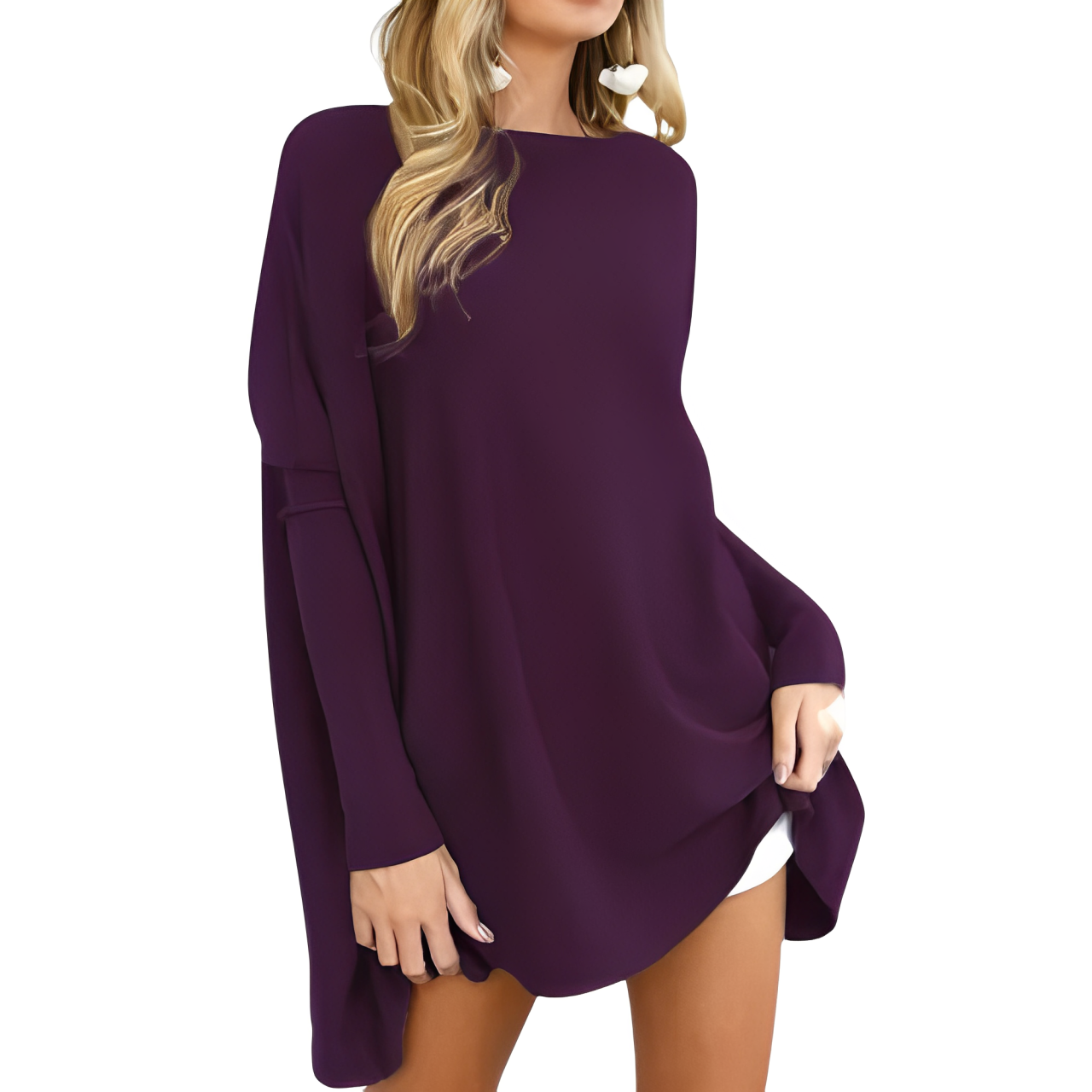 Leonie | Camisa Bold Tie de gran tamaño para mujer